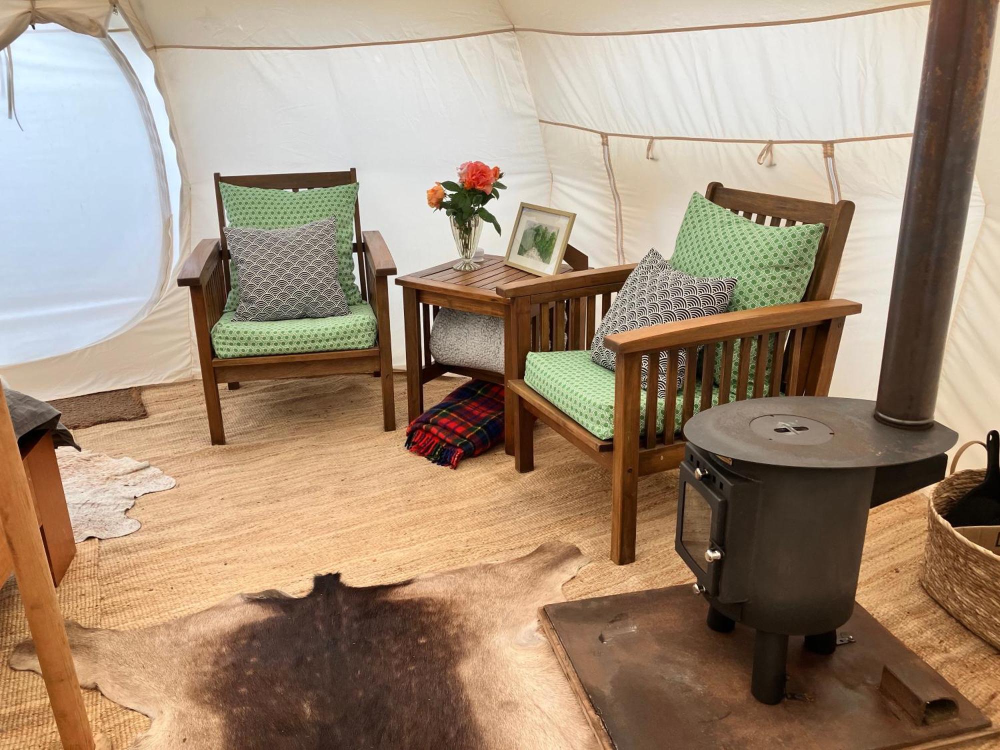 ホテル Golden Bay Glamping タカカ エクステリア 写真