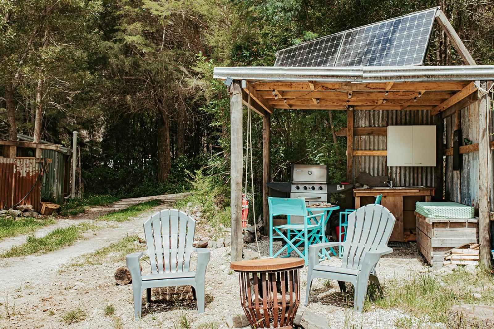 ホテル Golden Bay Glamping タカカ エクステリア 写真